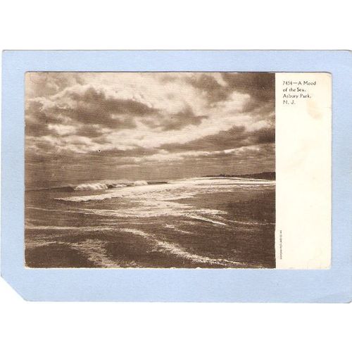 New Jersey Asbury Park A Mood Of The Sea~1653