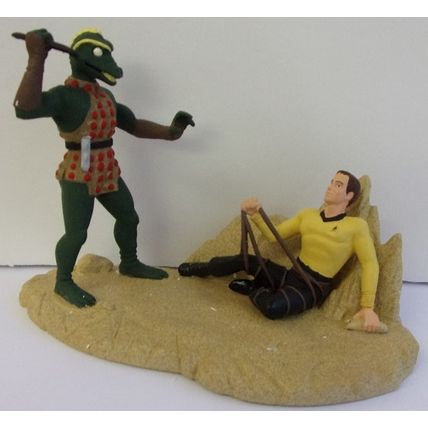 STAR TREK ' ARENA MINATURE ' sculpture (1996)