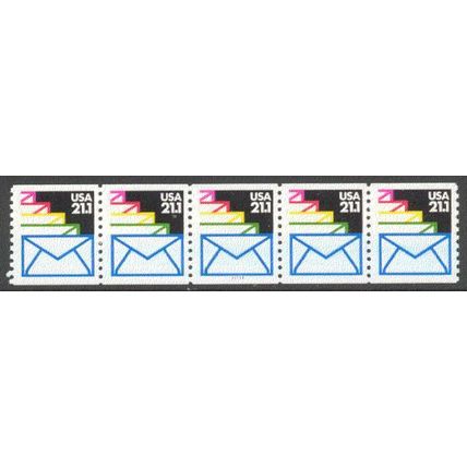 2150 21.1c Envelopes Fine MNH LGG PNC 111111/5 R0949