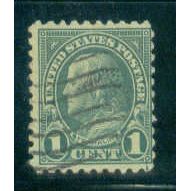 Used 581 1c Benjamin Franklin Average A16256