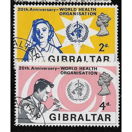 1968 SG 227/228 - fine used (o)