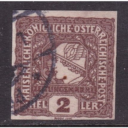 Austria 1916 Mercury 2h Newspaper Stamp Fine Used SG N266 VGC