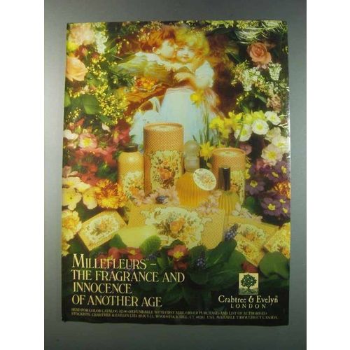 1981 Crabtree & Evelyn Millefleurs Perfume Ad