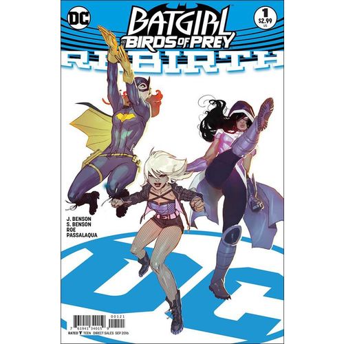 Batgirl & the Birds of Prey : REBIRTH (2016) #1 DC COMICS Black Canary