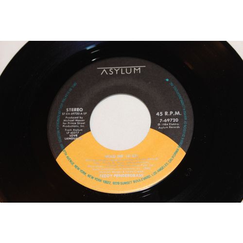 Teddy Pendergrass 45-HOLD ME/LOVE STEREO