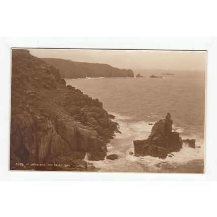 The Irish Lady at Land's End Cornwall Postcard Judges 8029