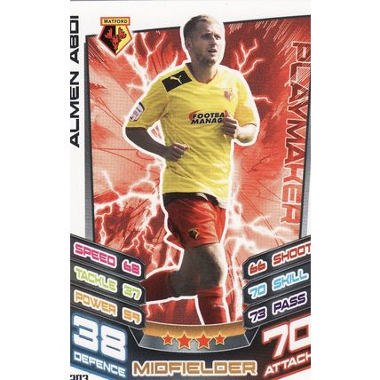 Match Attax Championship 2012/2013 203 Almen Abdi Watford