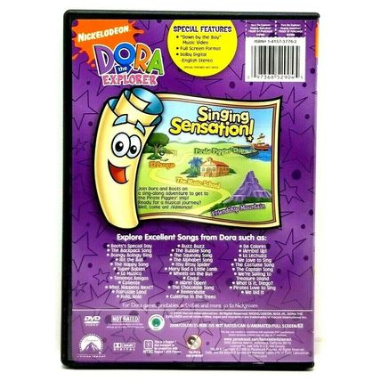 Dora The Explorer - Singing Sensation 2008 DVD (L27)