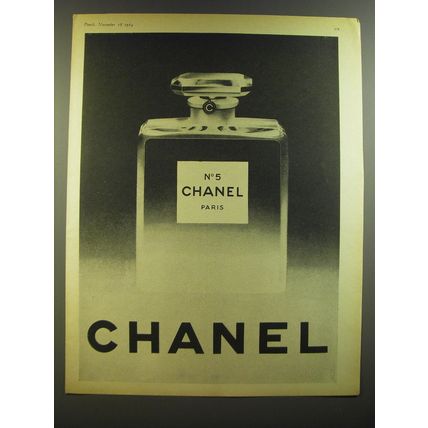 1964 Chanel No 5 Perfume Advertisement