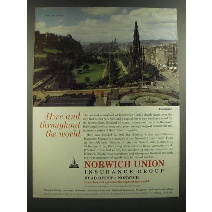 1964 Norwich Union Insurance Advertisement
