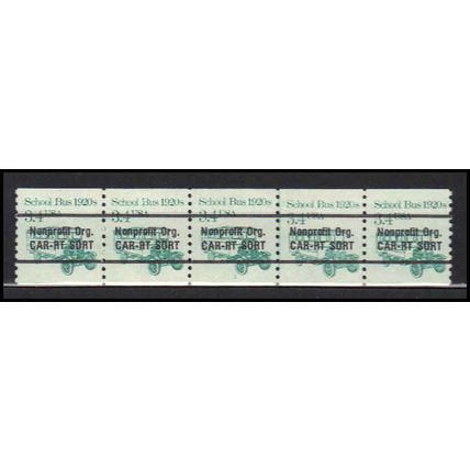 2123a 3.4c School Bus Very Fine MNH Dry Gum PNC 1/5 X0077