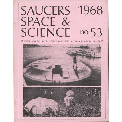 Saucers, Space & Science newsletters- all 65 issues 1950s ufo mag PDF downloads