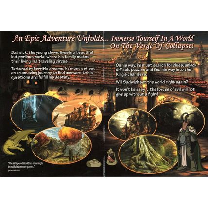 The Whispered World (PC-DVD, 2010) for Windows 7/Vista/XP/2000 - NEW in DVD BOX