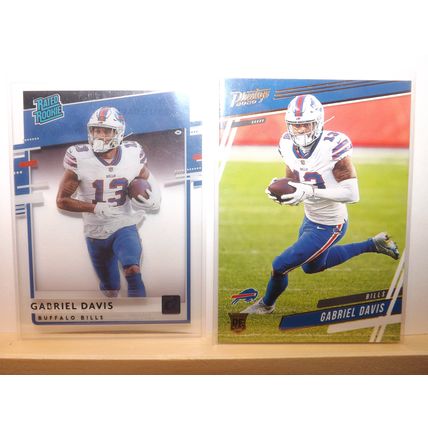 2020 Panini Chronicles GABRIEL DAVIS (Buffalo Bills) Donruss Rated Rookie #RR-GB