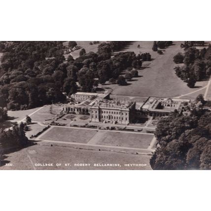 St Robert Bellarmine Heythrop Real Photo Oxford Old Postcard