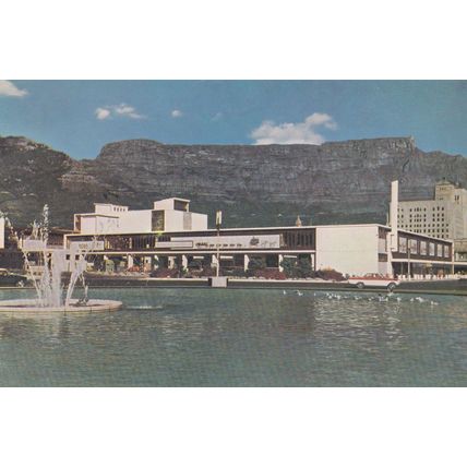 Cape Town Railway Station At Adderley Street Postcard