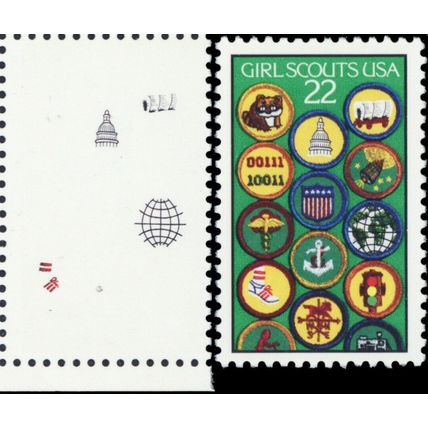 2251a, Mint 22¢ VF NH All Litho Colors Omitted Error With PFC Cert - Stuart Katz