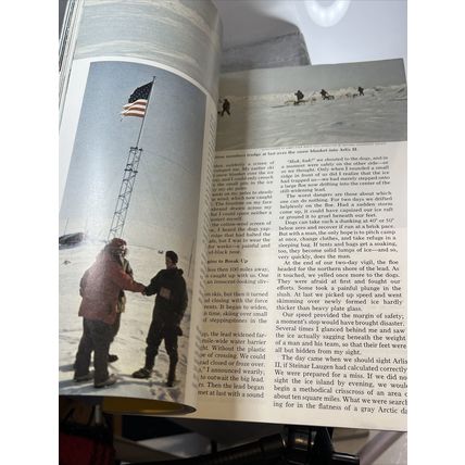 National Geographic Magazine February 1965 Nuclear Age - Vintage Collectable