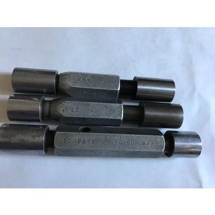 LOT THE PIPE MACHINERY GO NO GO PLUG GAGE .920,.931,900,.905,.9455,.9375,SA