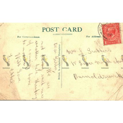 Village, Bare, Near Morecombe, Lancs, Rare Postcard, 1920
