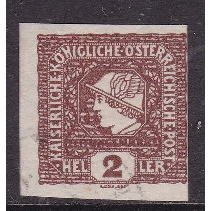 Austria 1916 Mercury 2h Newspaper Stamp Fine Used SG N266 VGC