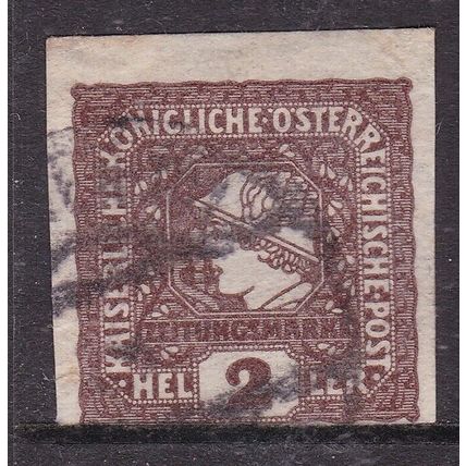 Austria 1916 Mercury 2h Newspaper Stamp Fine Used SG N266 VGC