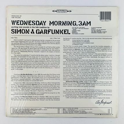 Simon & Garfunkel – Wednesday Morning 3 A.M. Vinyl LP Record Album PC 9049