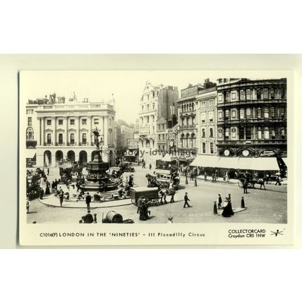 pp1345 - London - Piccadilly Circus - Pamlin postcard