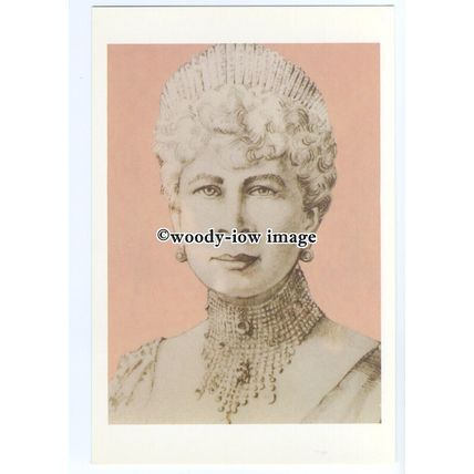 pq0179 - Queen Mary - art postcard