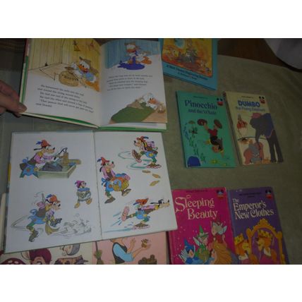 1970’s WALT DISNEY Hardcover Books Lot!! $50.00 Shipped! (These are very Heavy)!