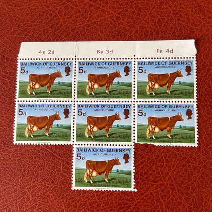 GUERNSEY 1970 SG37 5d. AGRICULTURE & HORTICULTURE - MNH Stamps
