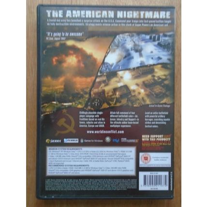 World in Conflict PC DVD T&W