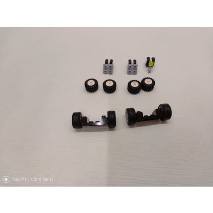 JOB LOT OF LEGO WHEELS 3 SETS IN TOTAL ( PRE-OWNED) FREE POSTAGE