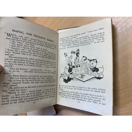 1946 WALT DISNEY "MICKEY MOUSE ANNUAL" ILLUSTRATED HARDBACK BOOK (P4)