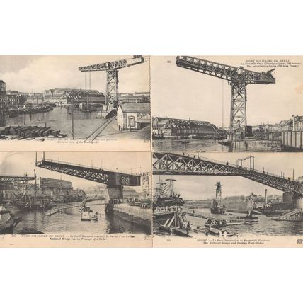 Brest Port Militaire Military 4x Old French Postcard s