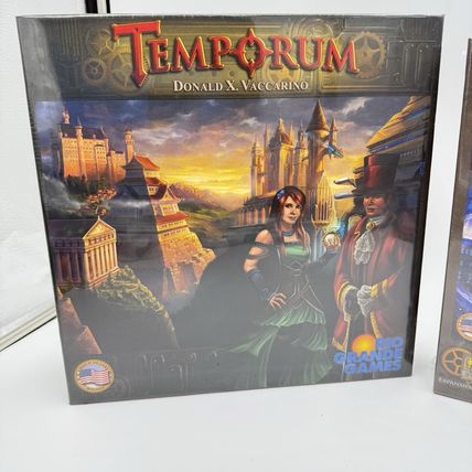 Rio Grande Temporum Board Game + Expansion Sealed New USA Made