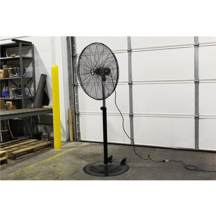 K Tool International 77730; 30 Inch Adjustable Height Pedestal Fan; Commercial G