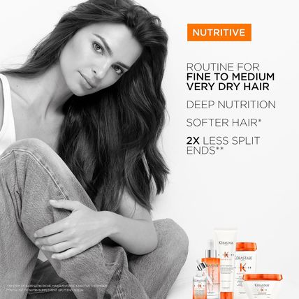KERASTASE Nutritive Masquintense Hair Mask | Deeply Nourishes & Conditions | wit