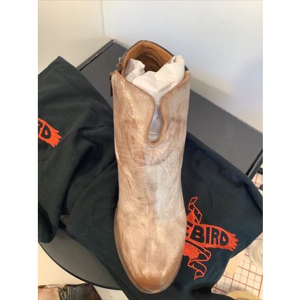 Freebird Detroit Leather Boot SZ 9 Nib Taupe NOB B2