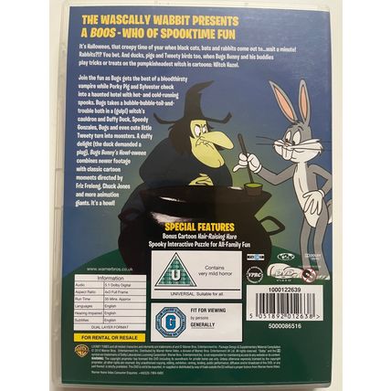 BUGS BUNNY'S HOWL-OWEEN SPECIAL (UK DVD, 2010)