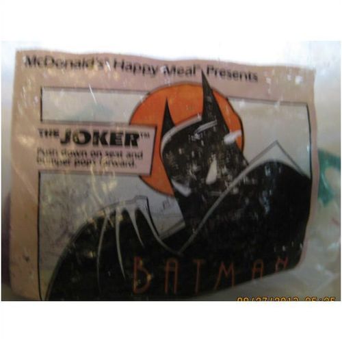 1993 McDonalds BATMAN ANIMATED SERIES TOYS JOKER