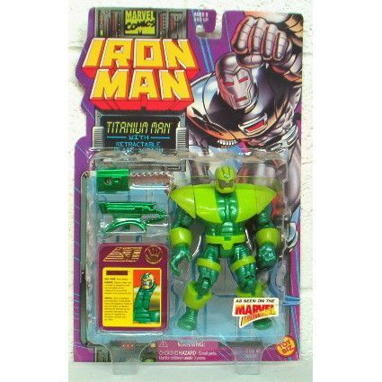 IRON MAN ' TITANIUM MAN ' action figure (1995)
