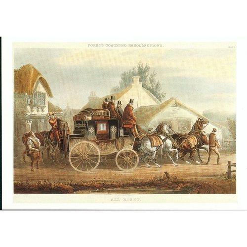 The Post Office Archives 1992 - "All Right" 1842 Engraved by John Harris
