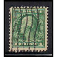 Used 498 1c George Washington Fine K3853