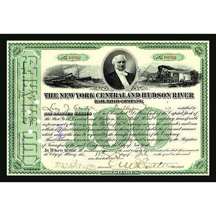The New York Central and Hudson River Rail Road Company 20 x 30 Poster