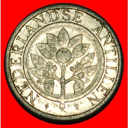 Ⰶ WITHOUT ARUBA 1989-2023:NETHERLANDS ANTILLES★5 CENTS 1990★LOW START★NO RESERVE