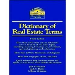Dictionary Of Real Estate Terms
