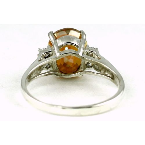 Twilight Fire Topaz, 925 Sterling Silver Ring, SR123
