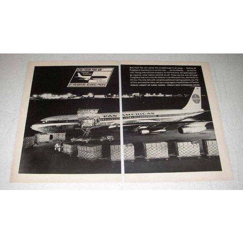 1963 Pan Am Air Cargo Ad - Breakthrough