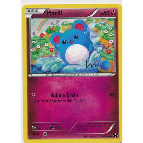 Pokemon XY Steam Siege 76/114 Marill
